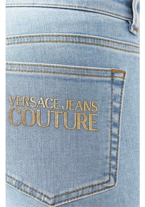Jeans stretch denim chiaro VERSACE JEANS COUTURE | Pantaloni | A1HUA0JM60542904